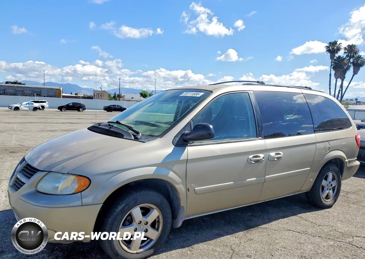 2007 Dodge Grand Caravan Sxt VIN:2D4GP44L47R287187 - 1