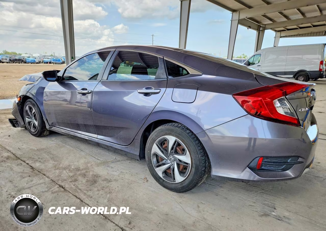 2020 Honda Civic Lx VIN:19XFC2F63LE007268 - 2