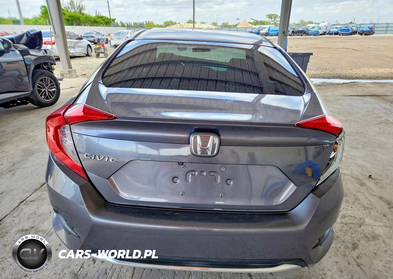 2020 Honda Civic Lx VIN:19XFC2F63LE007268 - 6