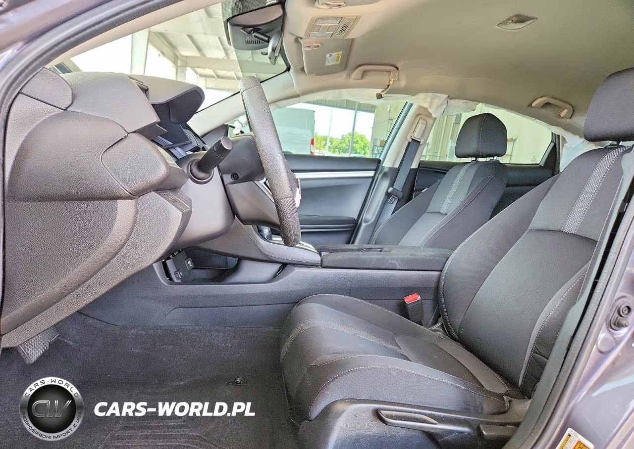 2020 Honda Civic Lx VIN:19XFC2F63LE007268 - 7