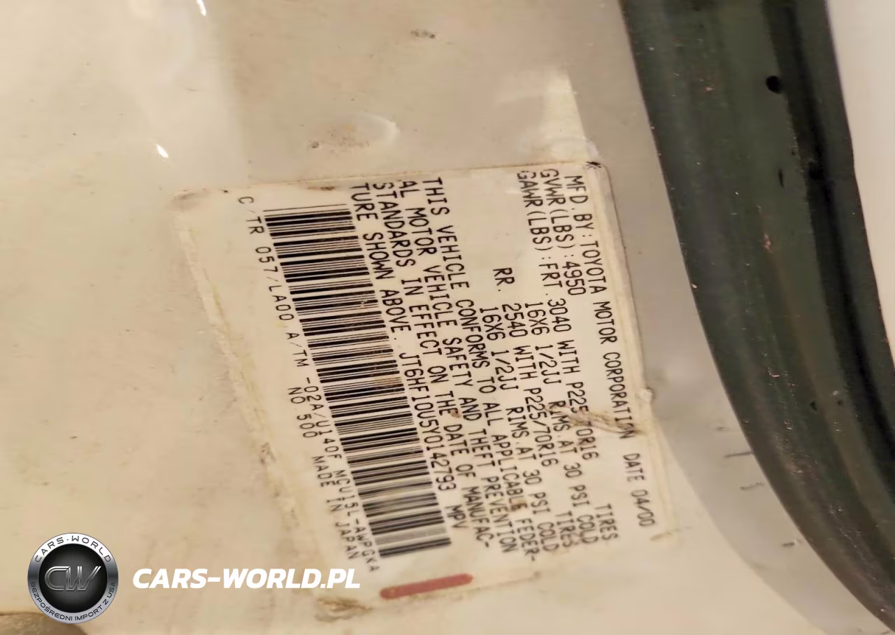 2000 Lexus Rx 300 VIN:JT6HF10U5Y0142793 - 12