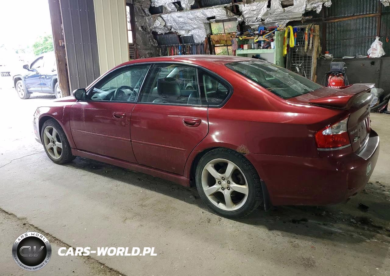 2009 Subaru Legacy 2.5I Limited VIN:4S3BL626397225523 - 2