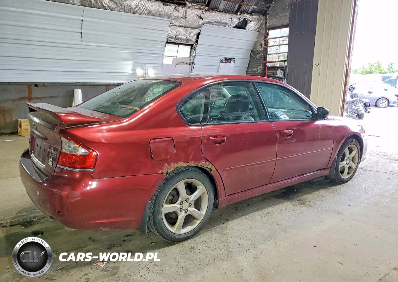 2009 Subaru Legacy 2.5I Limited VIN:4S3BL626397225523 - 3