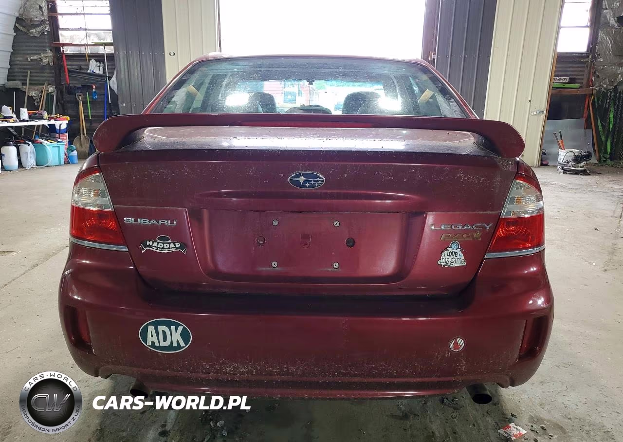 2009 Subaru Legacy 2.5I Limited VIN:4S3BL626397225523 - 6