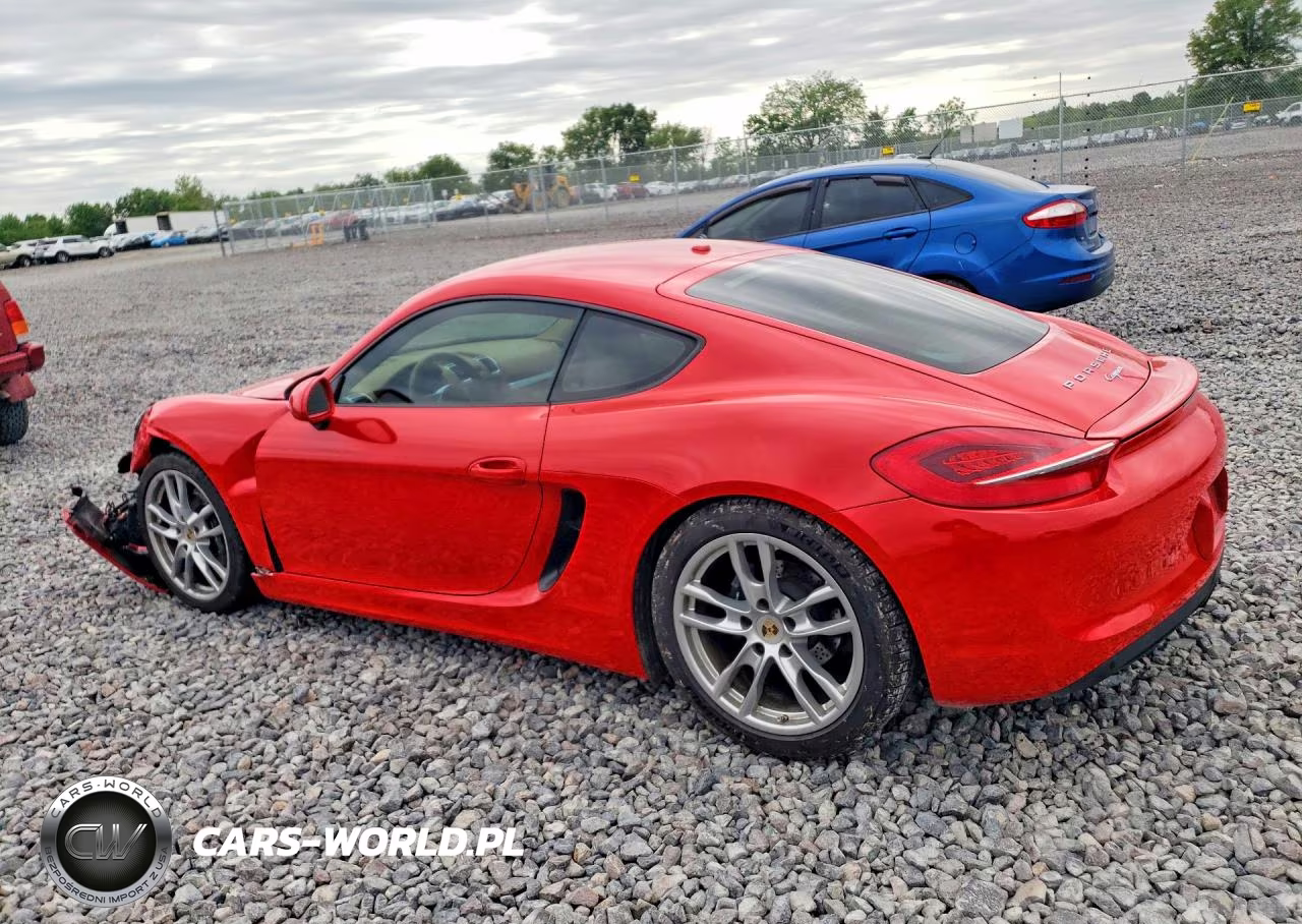 2014 Porsche Cayman VIN:WP0AA2A89EK174596 - 2