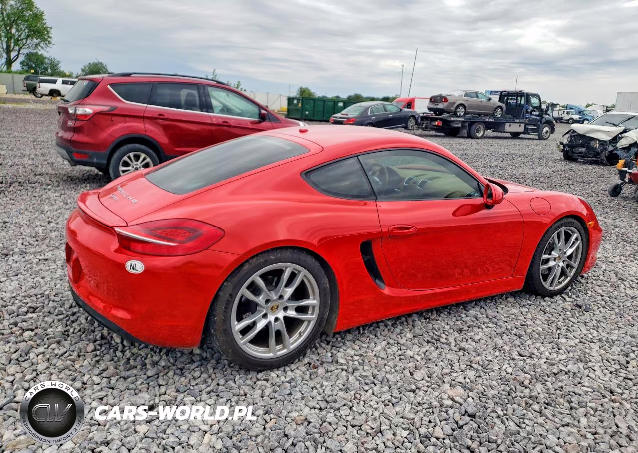 2014 Porsche Cayman VIN:WP0AA2A89EK174596 - 3