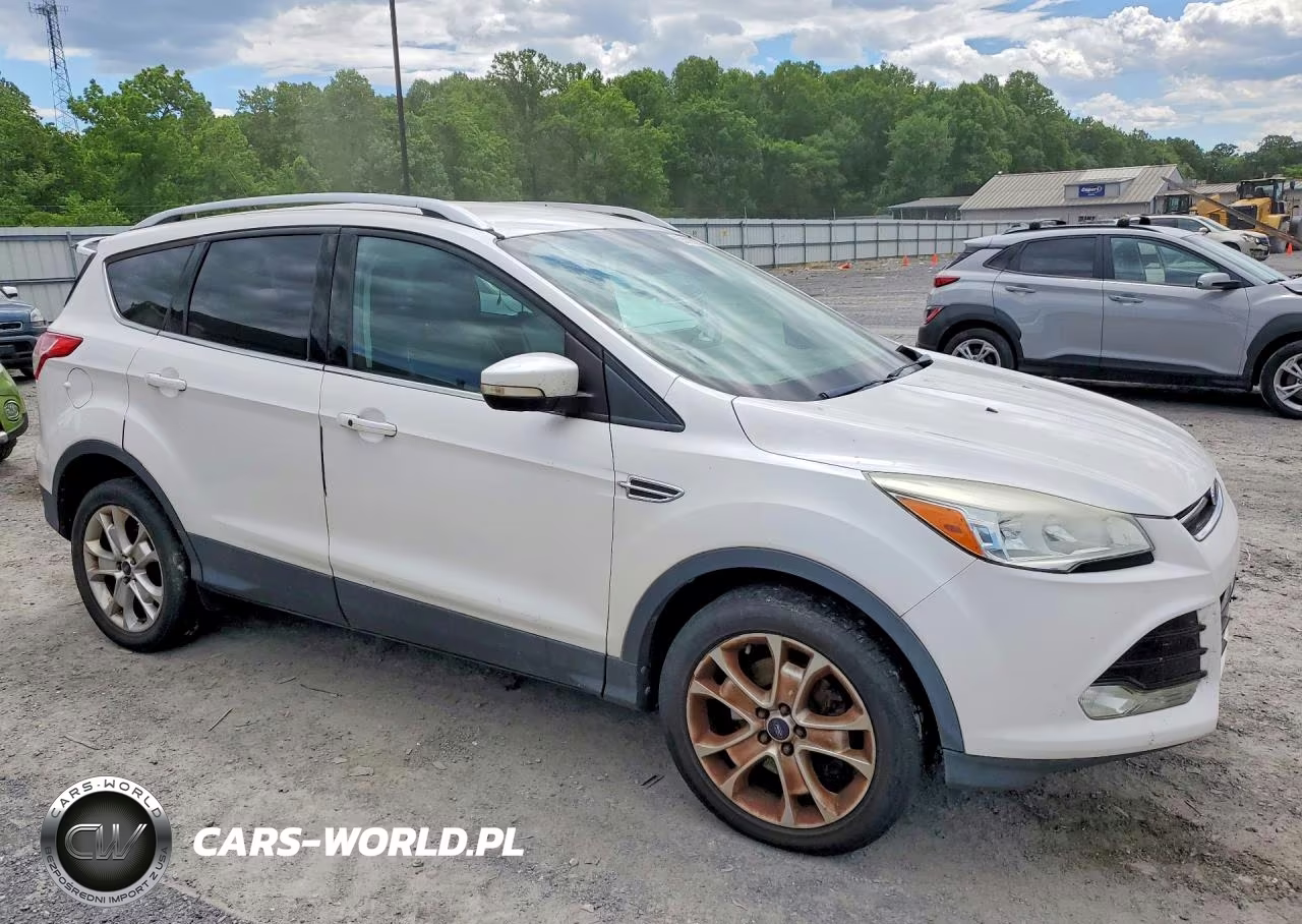 2014 Ford Escape Titanium VIN:1FMCU9J91EUC54010 - 4
