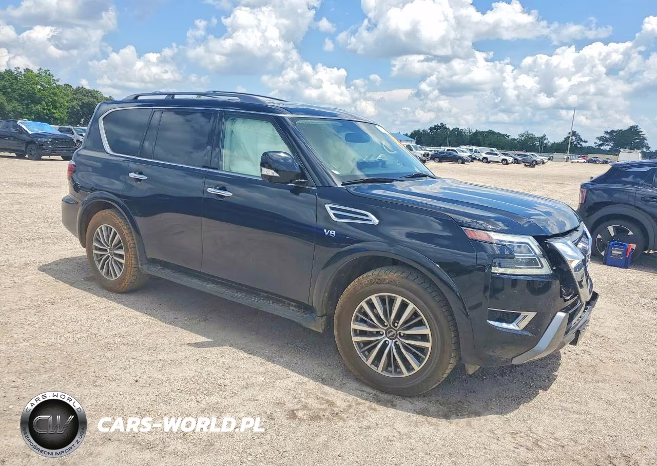 2021 Nissan Armada Sl VIN:JN8AY2BC1M9146977 - 4