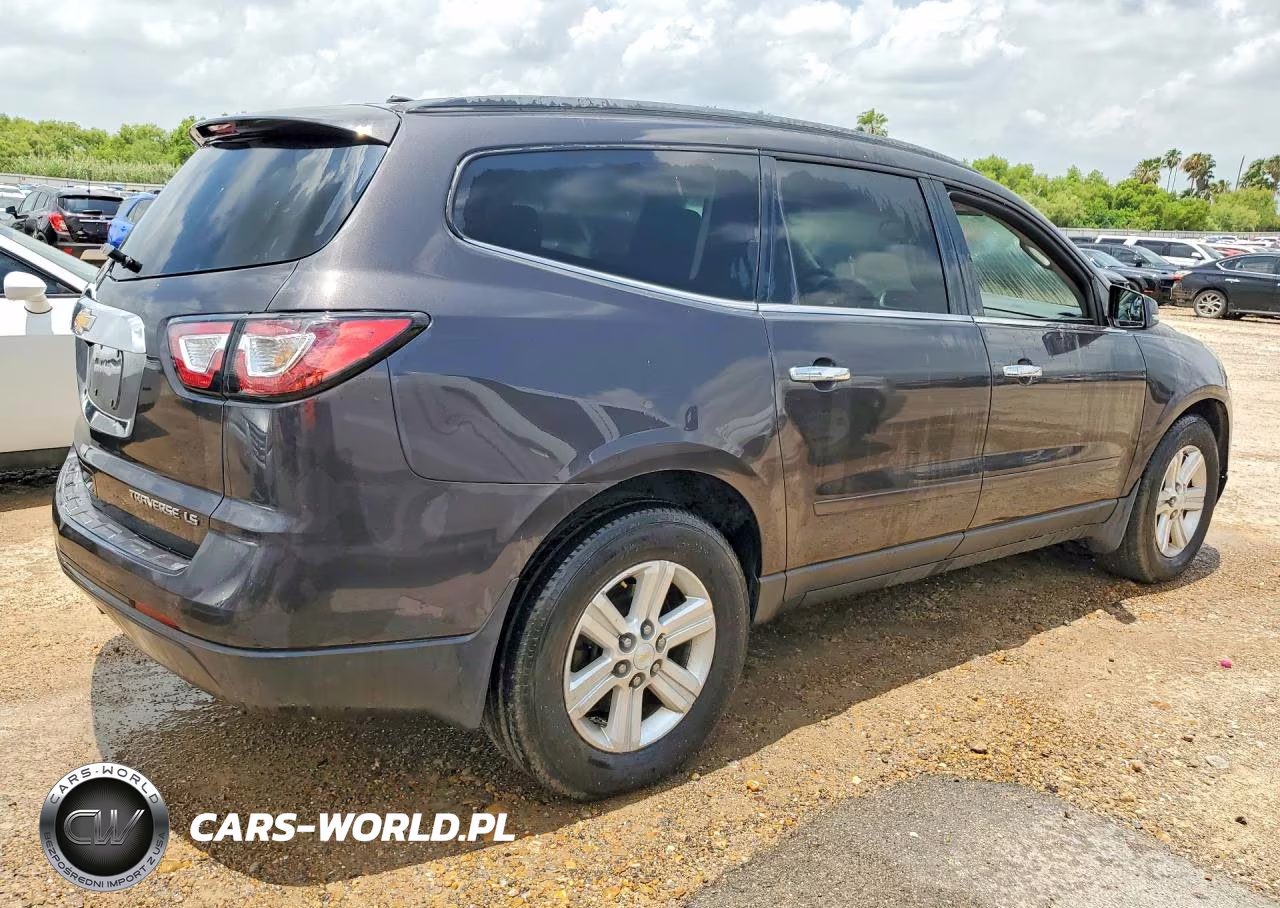 2014 Chevrolet Traverse Lt VIN:1GNKVGKD7EJ337129 - 3
