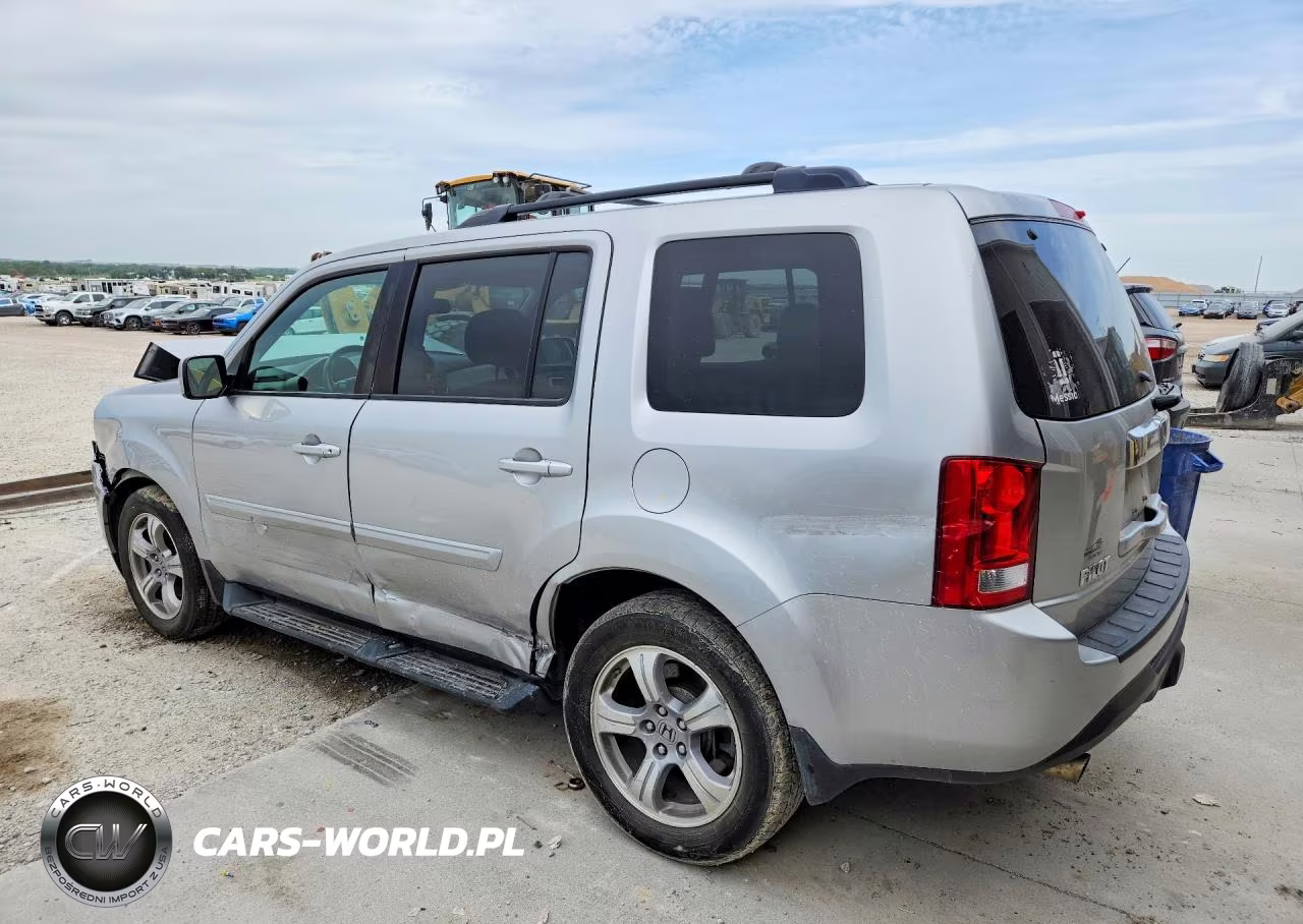 2013 Honda Pilot Exl VIN:5FNYF4H64DB012029 - 2