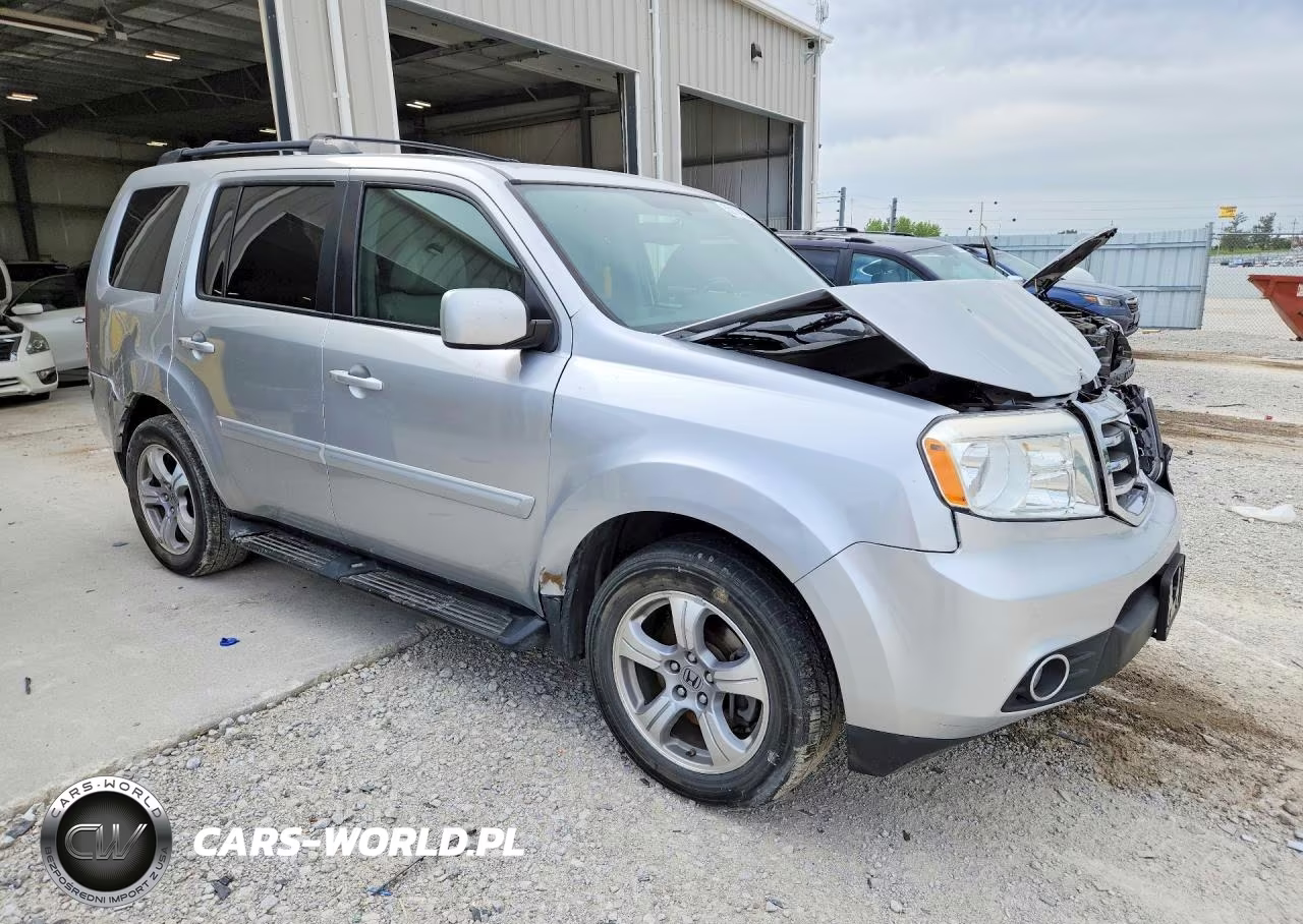 2013 Honda Pilot Exl VIN:5FNYF4H64DB012029 - 4