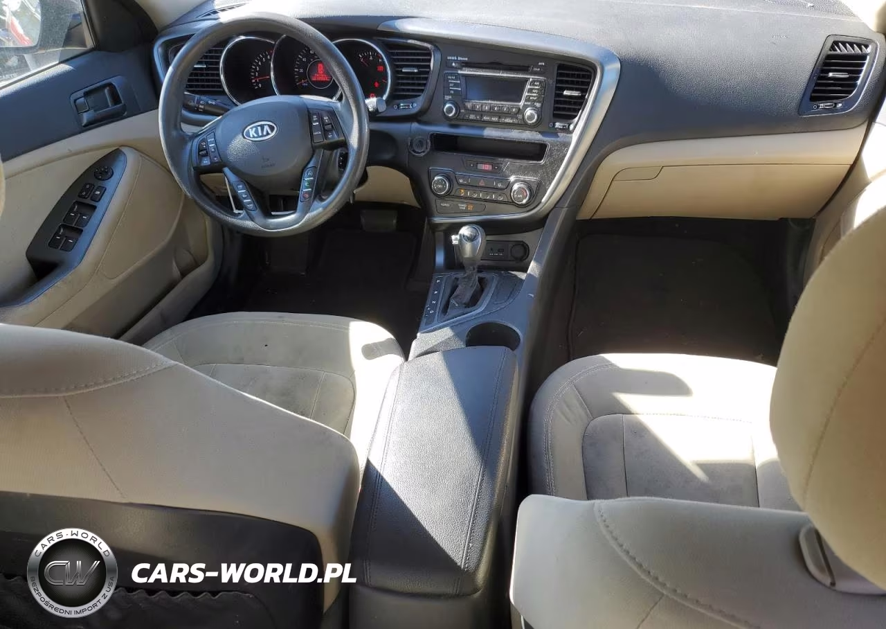2011 Kia Optima Lx VIN:KNAGM4A7XB5126763 - 8