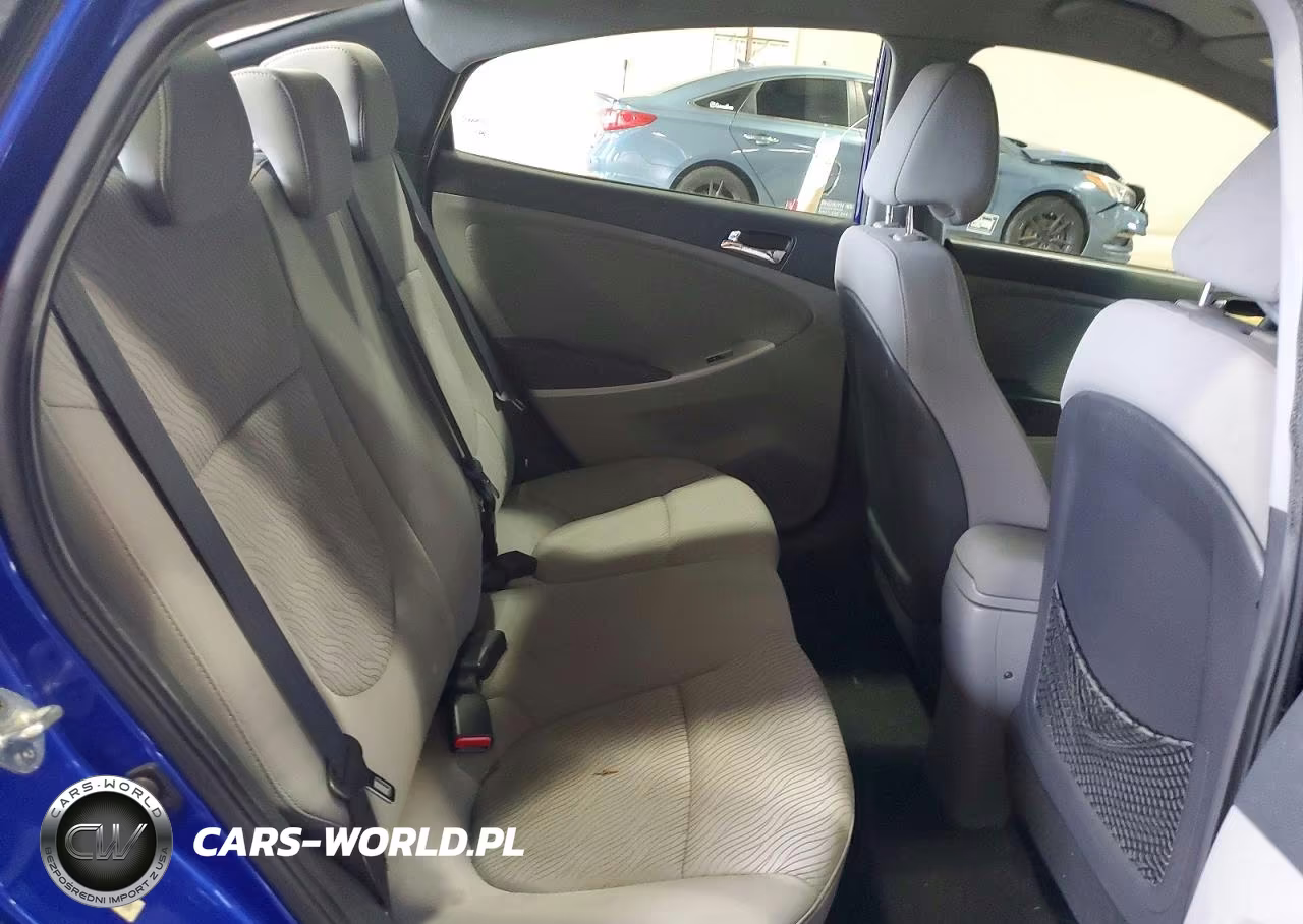 2013 Hyundai Accent Gls VIN:KMHCU4AE9DU341877 - 10