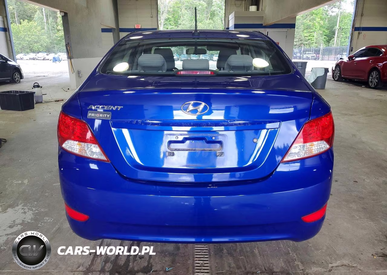 2013 Hyundai Accent Gls VIN:KMHCU4AE9DU341877 - 6