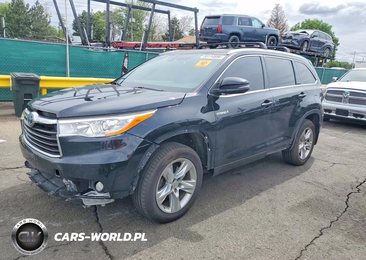 2014 Toyota Highlander Hybrid Limited Platinum