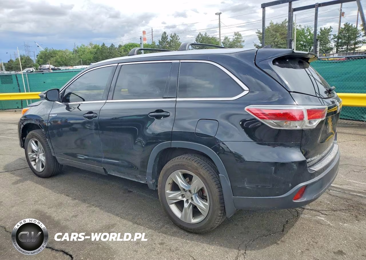 2014 Toyota Highlander Hybrid Limited Platinum VIN:5TDDCRFH8ES004621 - 2