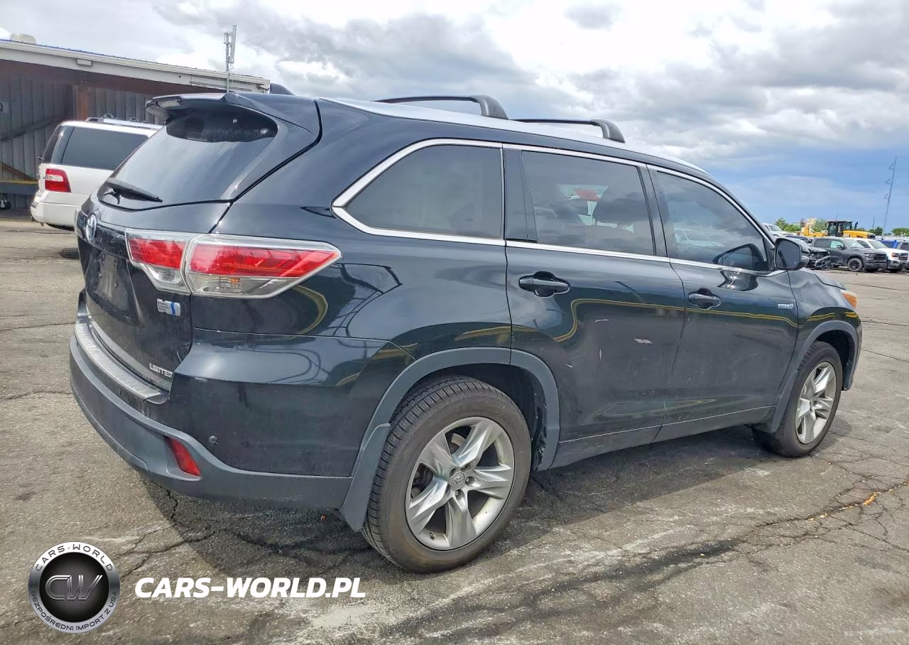 2014 Toyota Highlander Hybrid Limited Platinum VIN:5TDDCRFH8ES004621 - 3