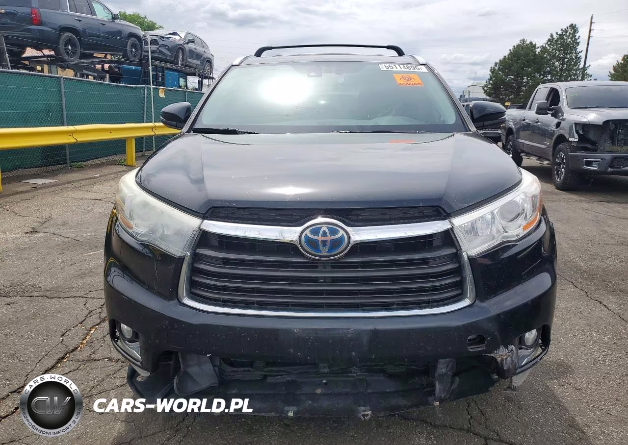 2014 Toyota Highlander Hybrid Limited Platinum VIN:5TDDCRFH8ES004621 - 5