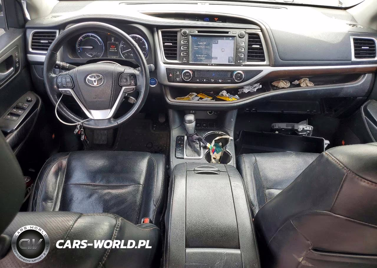 2014 Toyota Highlander Hybrid Limited Platinum VIN:5TDDCRFH8ES004621 - 8