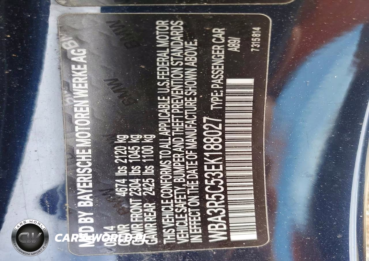 2014 BMW 435 Xi VIN:WBA3R5C53EK188027 - 12