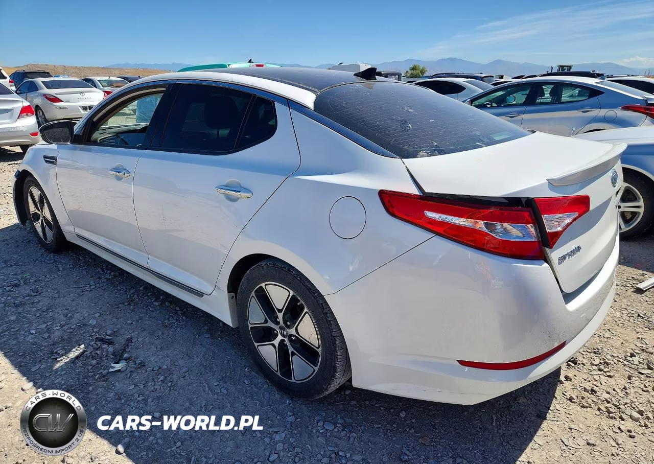 2012 Kia Optima Hybrid VIN:KNAGM4AD3C5009341 - 2