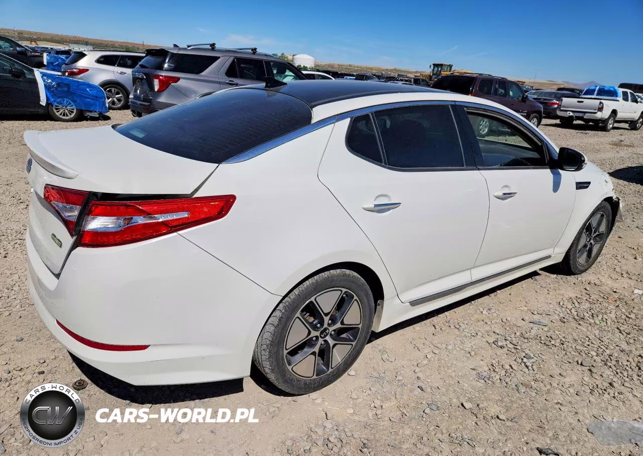2012 Kia Optima Hybrid VIN:KNAGM4AD3C5009341 - 3