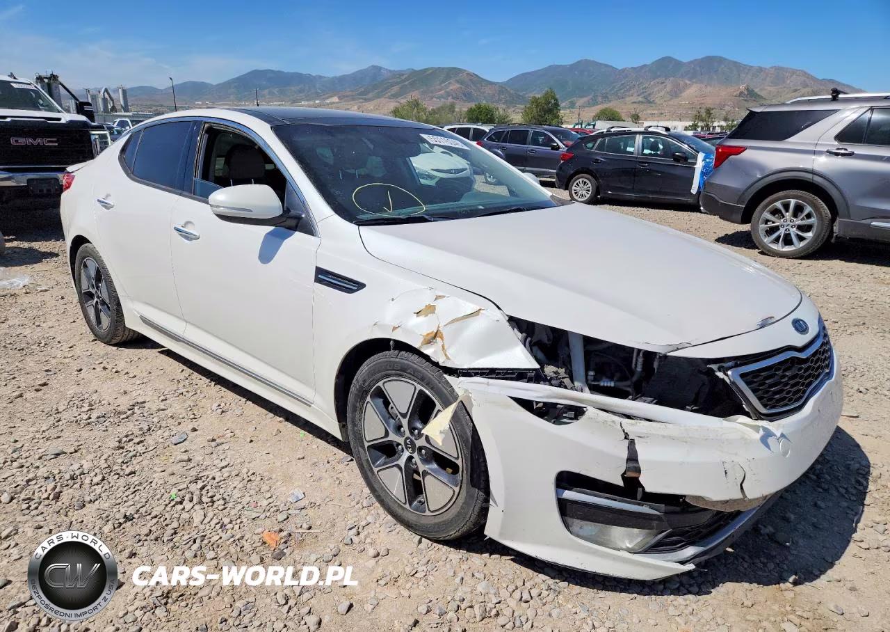 2012 Kia Optima Hybrid VIN:KNAGM4AD3C5009341 - 4