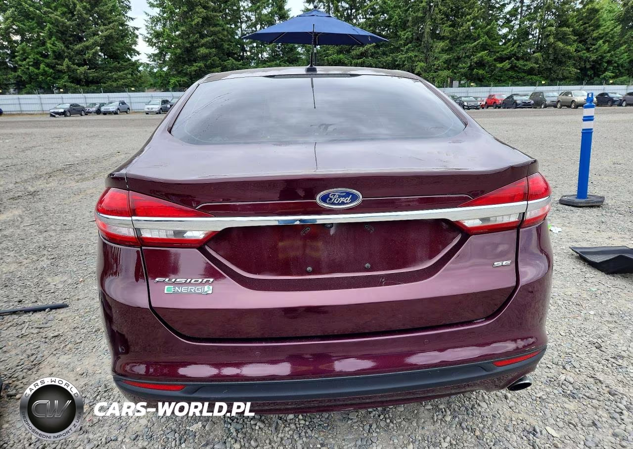 2017 Ford Fusion Se Phev VIN:3FA6P0PU2HR207702 - 6