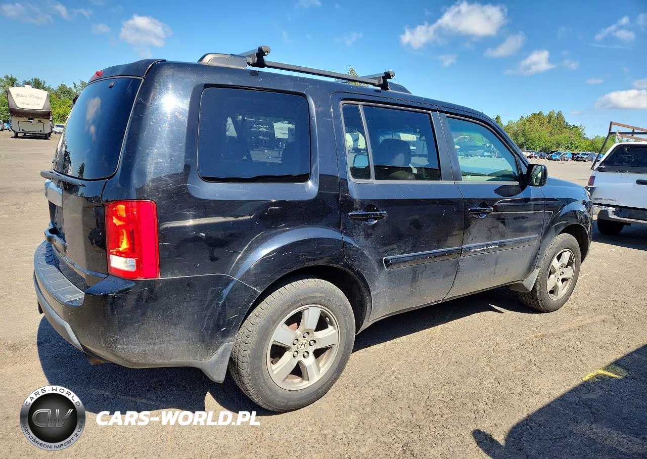 2009 Honda Pilot Exl VIN:5FNYF38519B020906 - 3