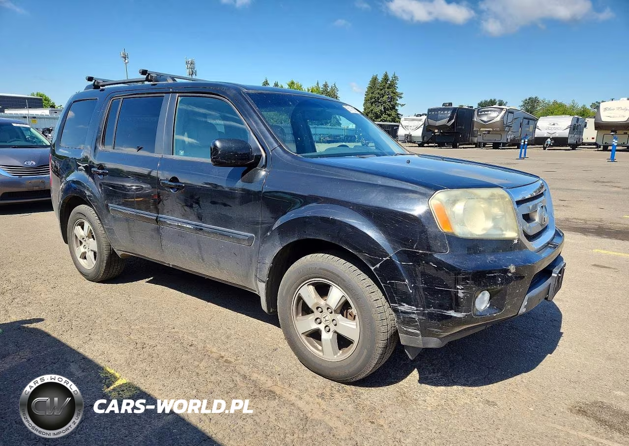 2009 Honda Pilot Exl VIN:5FNYF38519B020906 - 4