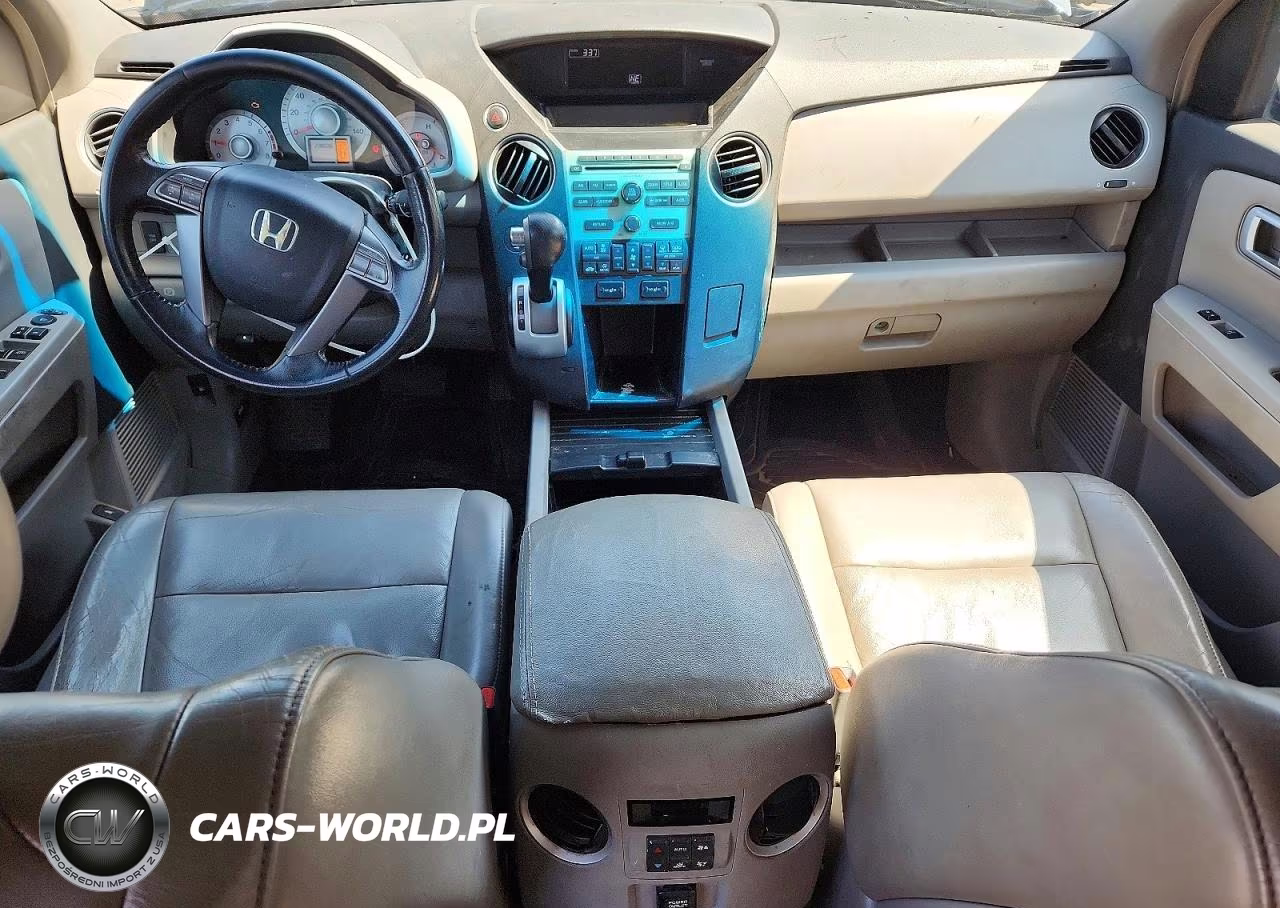 2009 Honda Pilot Exl VIN:5FNYF38519B020906 - 8