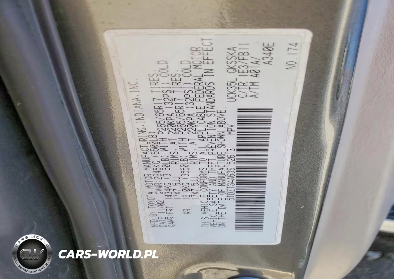 2003 Toyota Sequoia Sr5 VIN:5TDZT34A63S152613 - 12