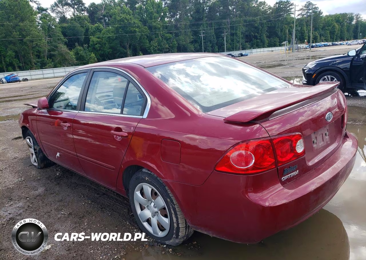 2008 Kia Optima Lx VIN:KNAGE123385259199 - 2