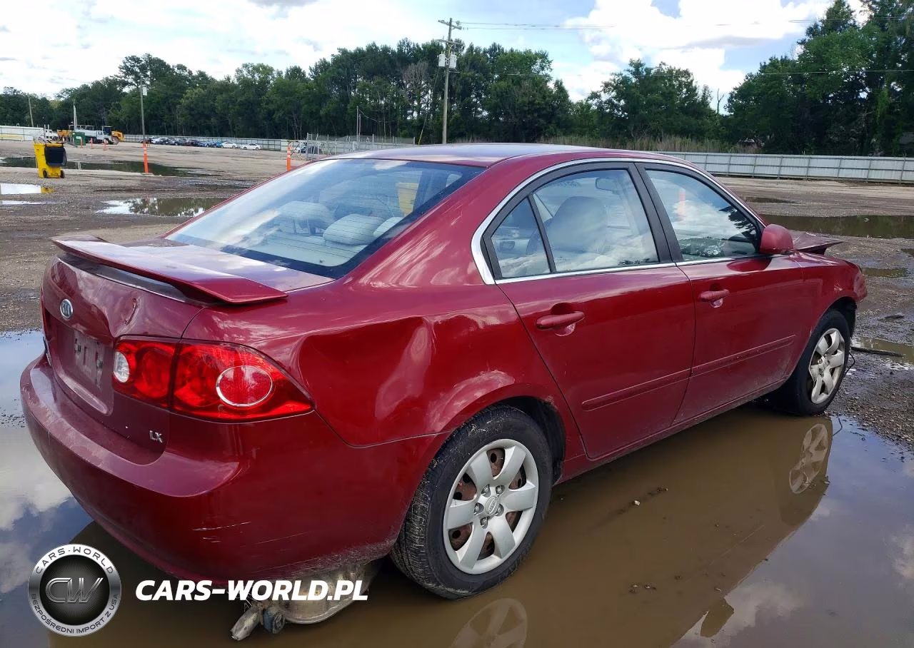 2008 Kia Optima Lx VIN:KNAGE123385259199 - 3