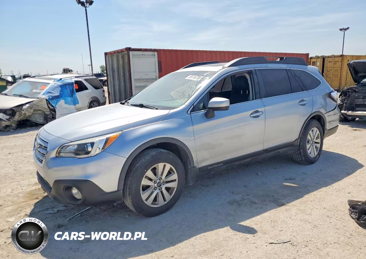 2015 Subaru Outback 2.5I Premium VIN:4S4BSAEC2F3308110 - 1