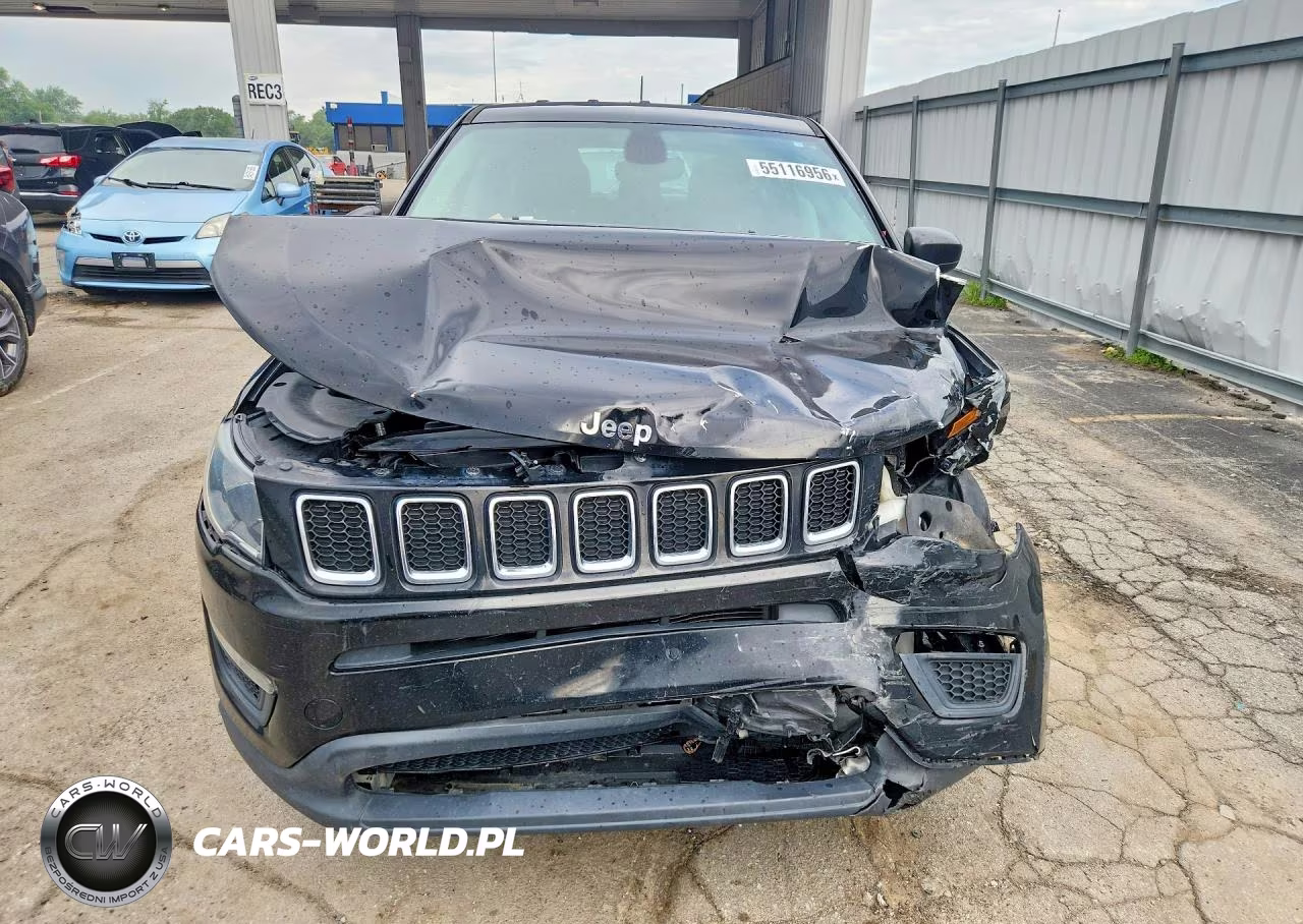 2019 Jeep Compass Sport VIN:3C4NJCAB5KT772505 - 5