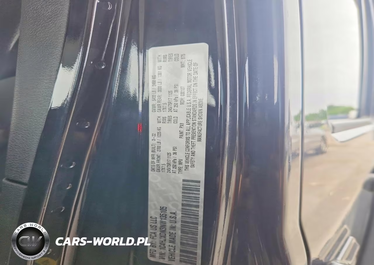2022 Jeep Wrangler Unlimited Sport VIN:1C4HJXDN3NW135105 - 12