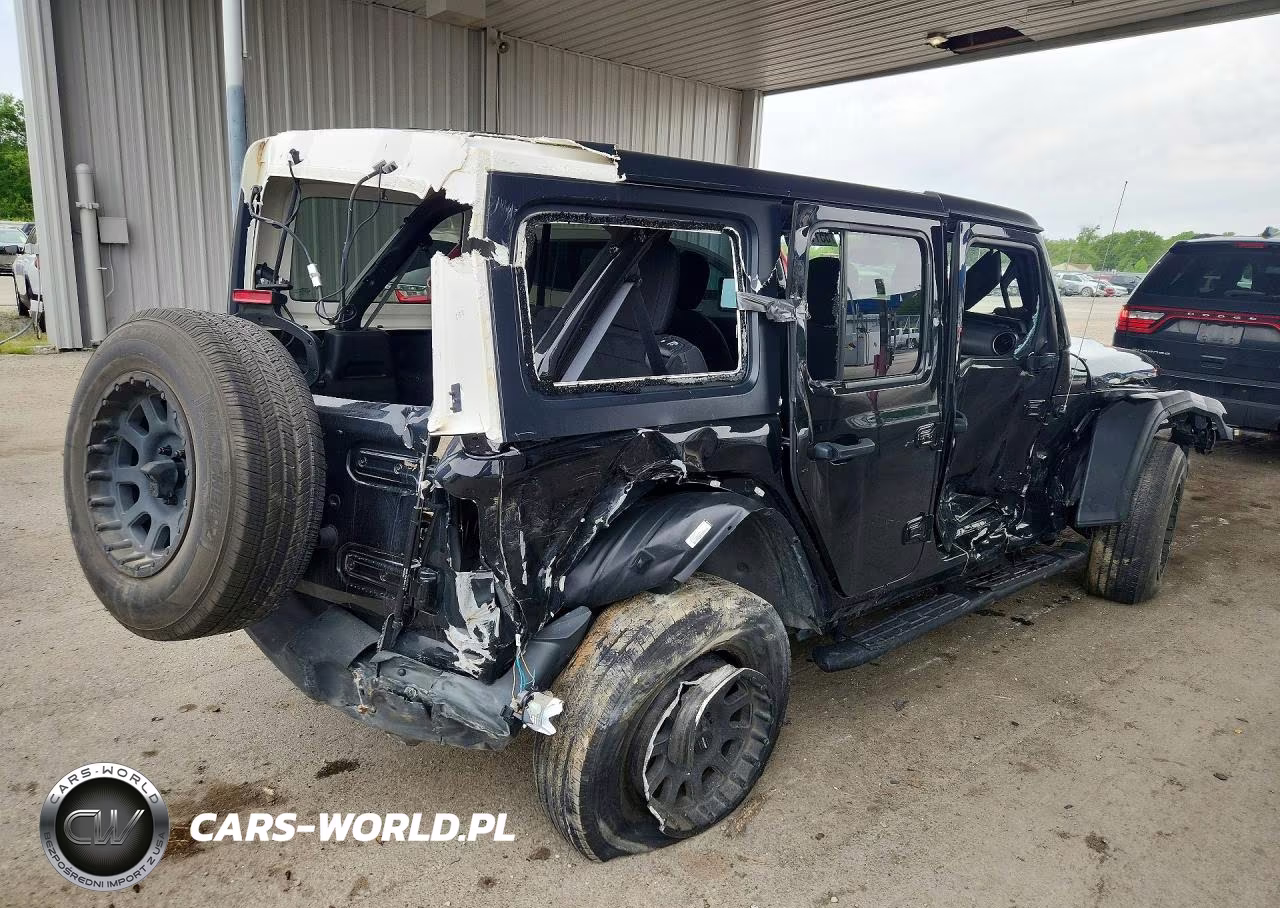 2022 Jeep Wrangler Unlimited Sport VIN:1C4HJXDN3NW135105 - 3