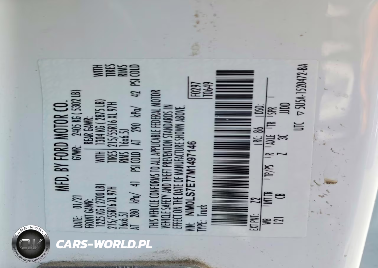 2021 Ford Transit Connect Xl VIN:NM0LS7E77M1497146 - 13