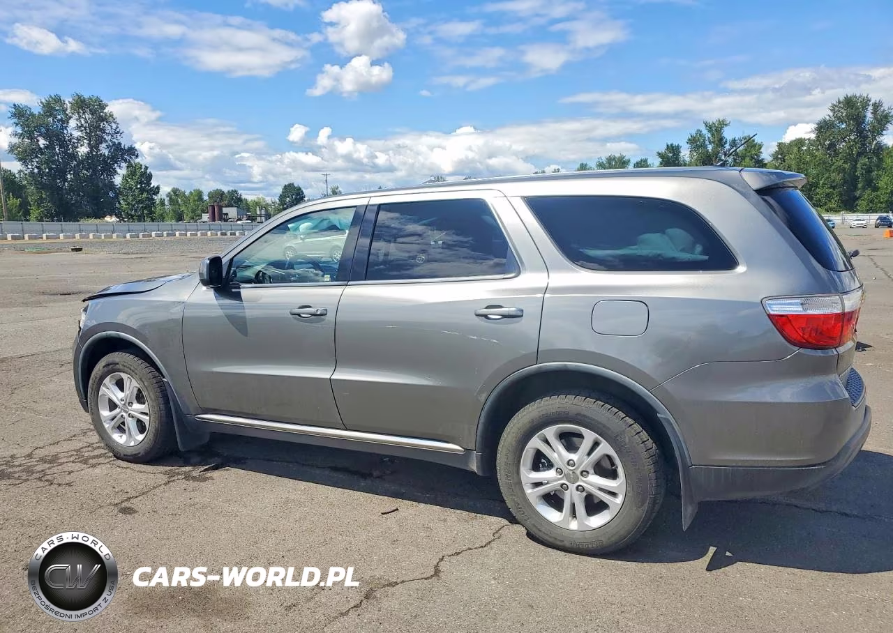 2012 Dodge Durango Sxt VIN:1C4RDJAG4CC213050 - 2