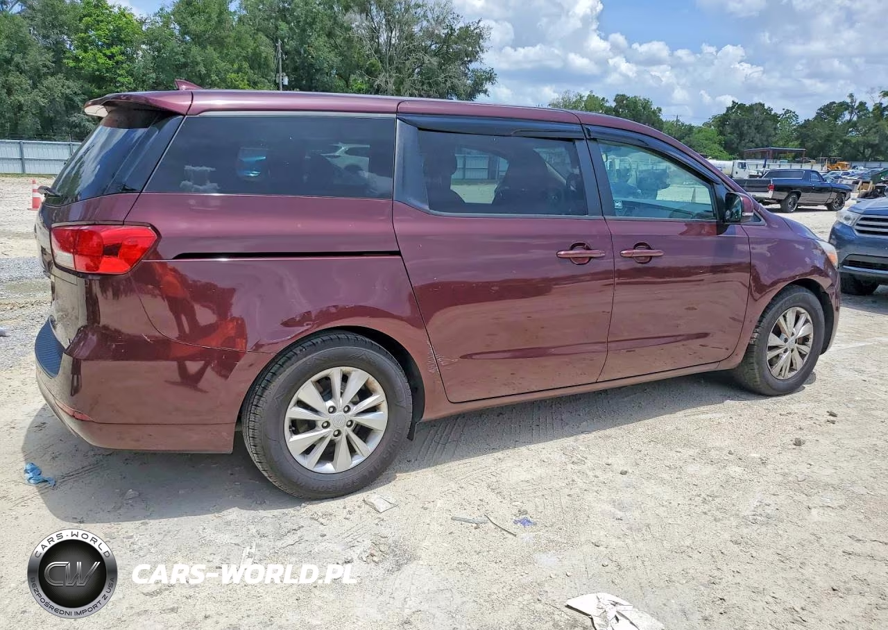2017 Kia Sedona Lx VIN:KNDMB5C16H6226470 - 3
