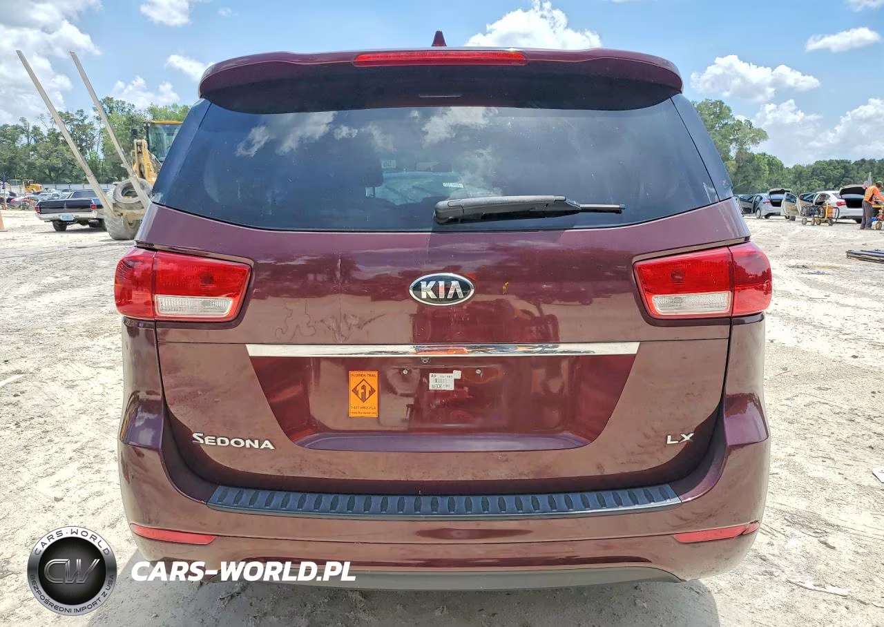 2017 Kia Sedona Lx VIN:KNDMB5C16H6226470 - 6