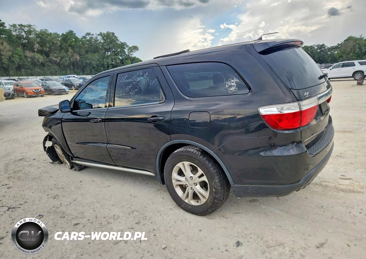 2013 Dodge Durango Sxt VIN:1C4RDHAG9DC698666 - 2
