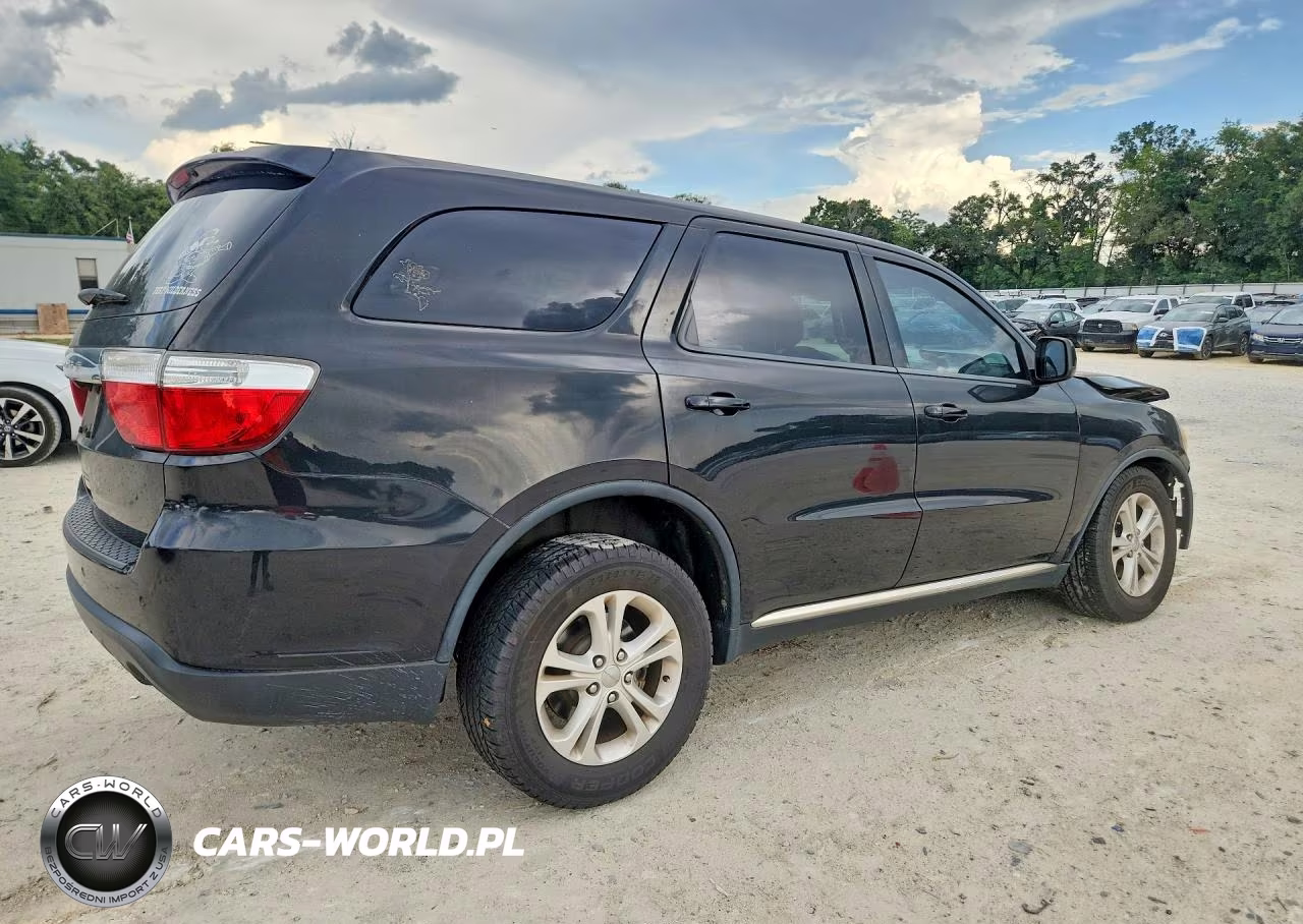 2013 Dodge Durango Sxt VIN:1C4RDHAG9DC698666 - 3