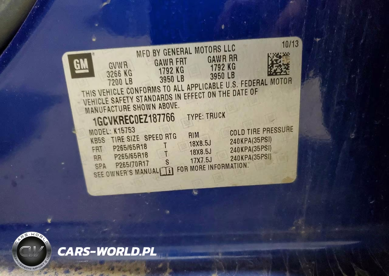 2014 Chevrolet 1500 Silverado VIN:1GCVKREC0EZ187766 - 12