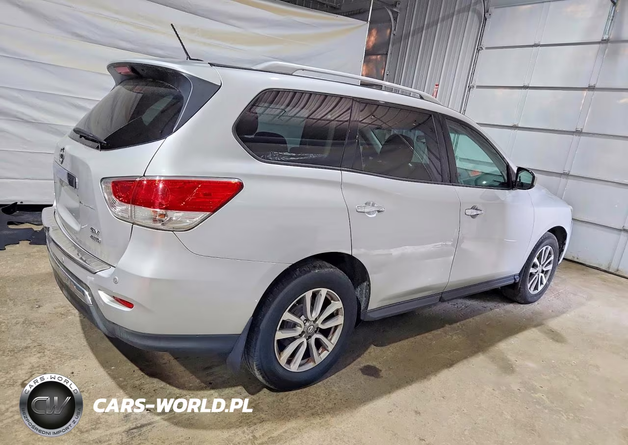 2014 Nissan Pathfinder Sv VIN:5N1AR2MM7EC707682 - 3