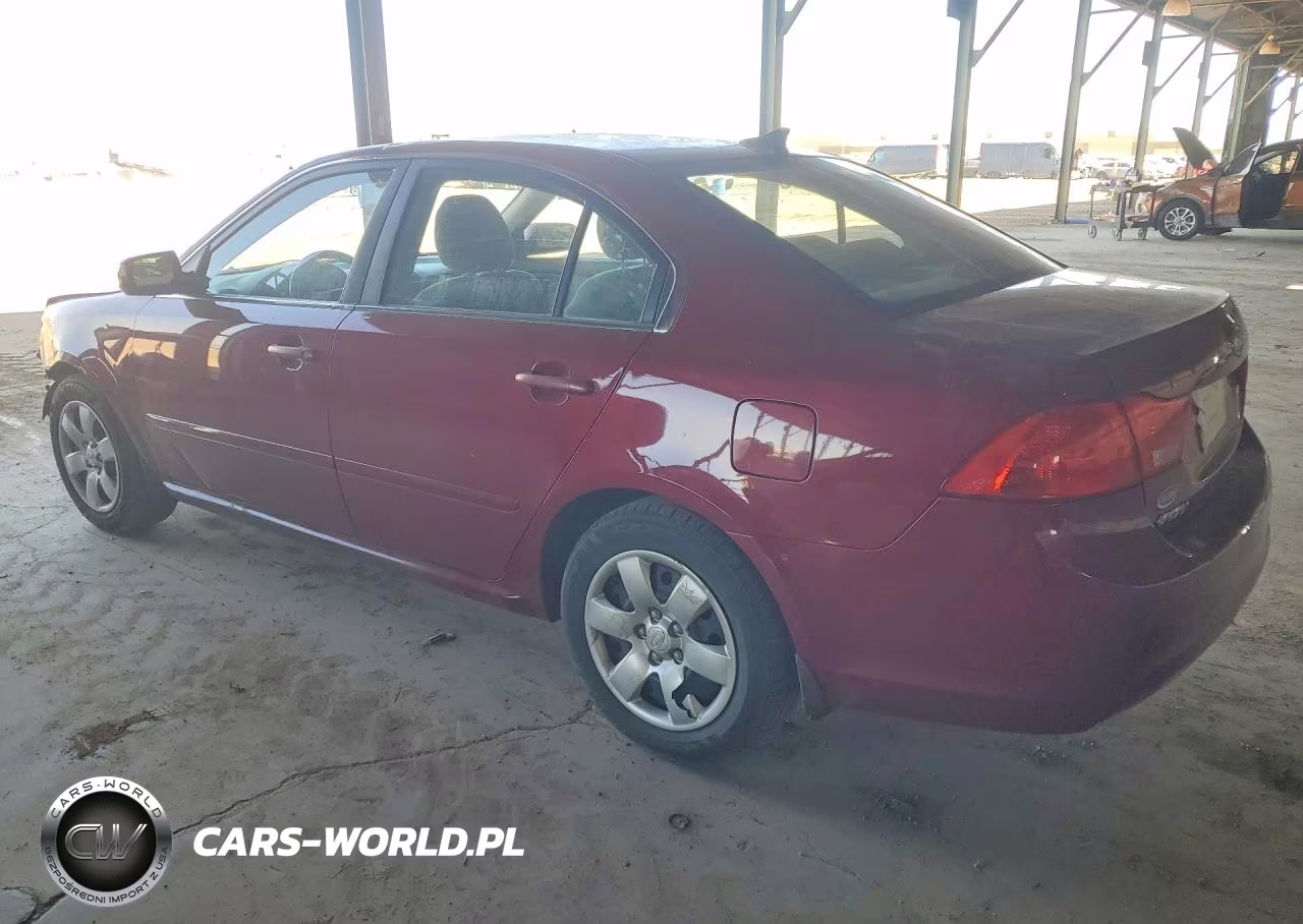 2009 Kia Optima Lx VIN:KNAGE228995334930 - 2