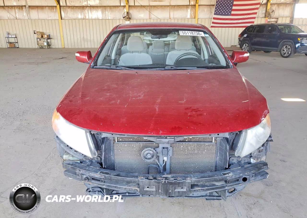 2009 Kia Optima Lx VIN:KNAGE228995334930 - 5