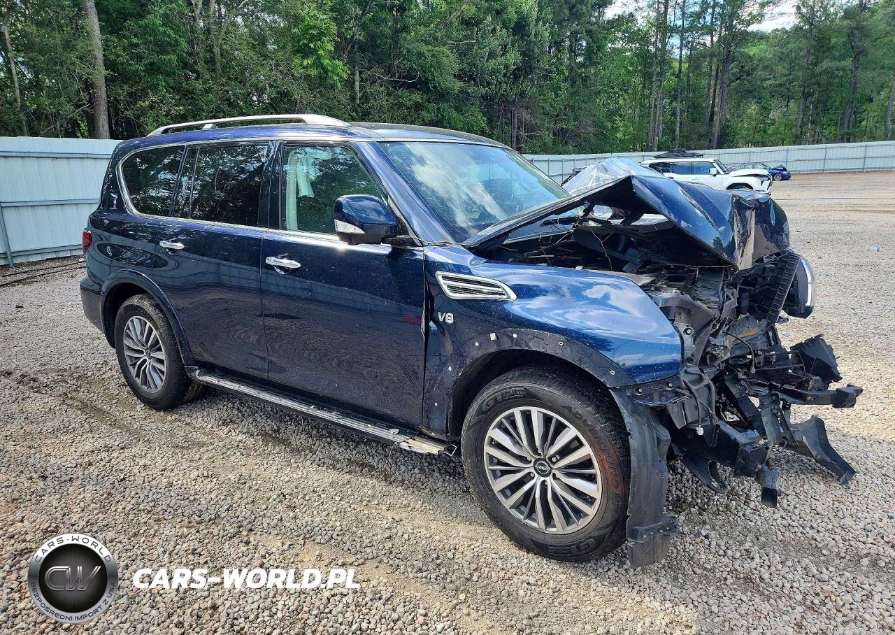 2022 Nissan Armada Sl VIN:JN8AY2BA2N9393165 - 4