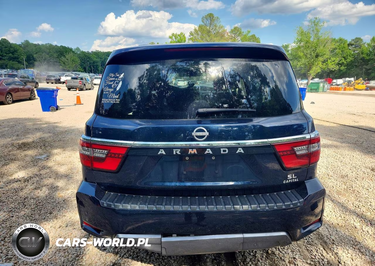 2022 Nissan Armada Sl VIN:JN8AY2BA2N9393165 - 6